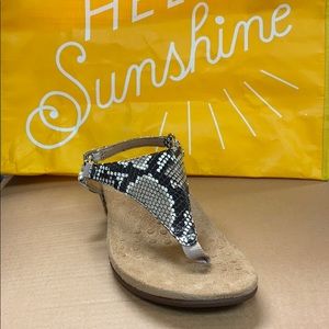 Vionic animal print sandals